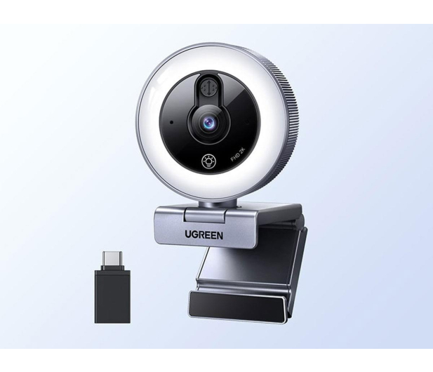 UGREEN Kamera internetowa CM910 2K 30FPS USB LED mikrofon - 1513544 - zdjęcie 3